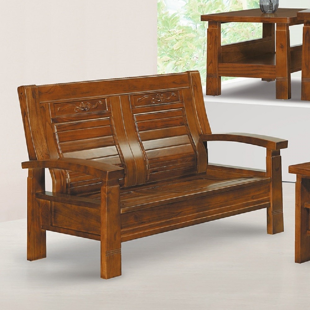 13170型實木組椅/雙人椅(實木沙發 雙人椅)