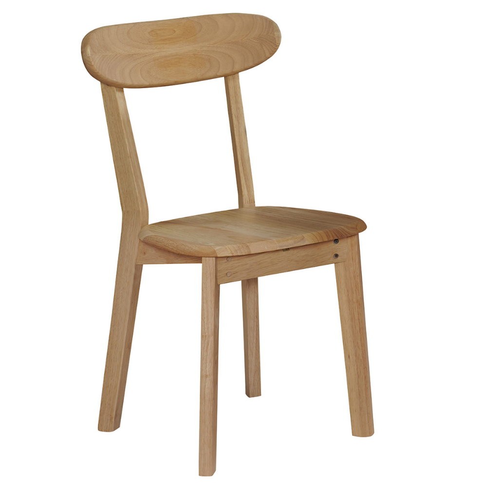 華晶實木餐椅/休閒椅(共兩色)
