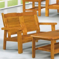 321型實木組椅/雙人椅(實木沙發 雙人椅)