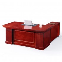 5618型紅棕色6尺辦公桌組/含側櫃活動櫃(辦公桌 書桌 電腦桌 桌子 收納)